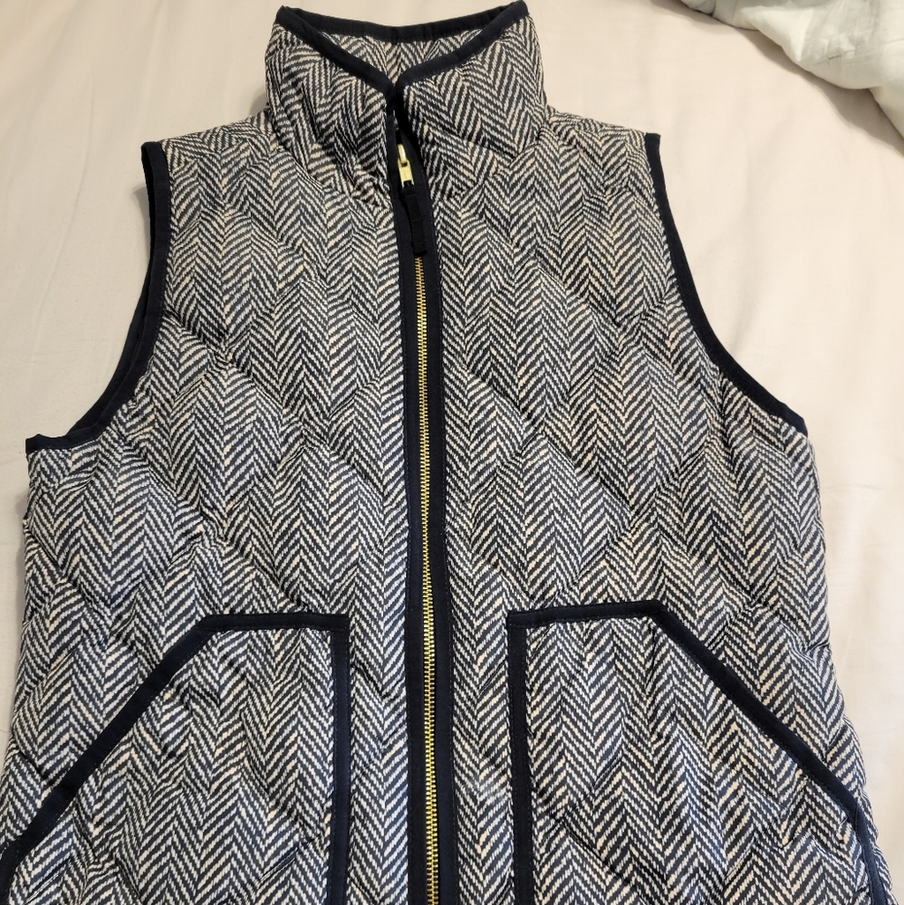 XS J. Crew puffer vest